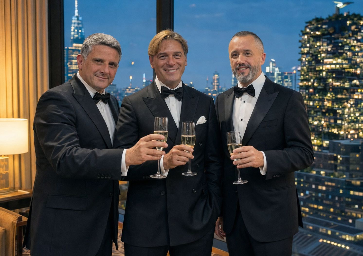Angelo Sollo, Mario Muscariello e Antonio Artiano