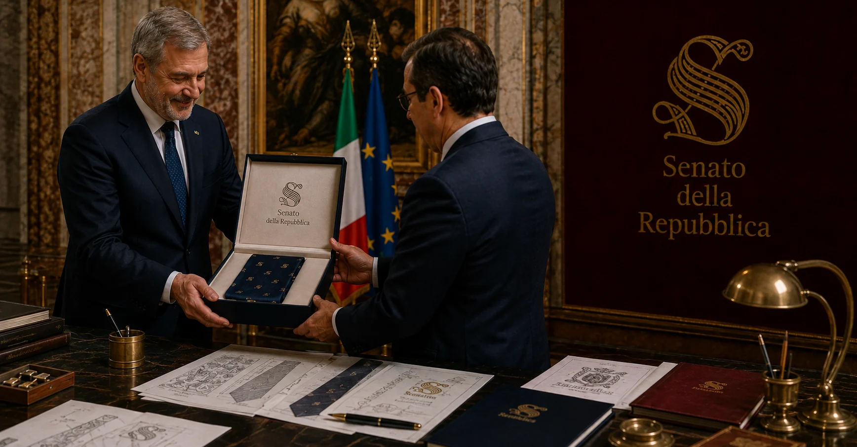 Hero Symbols Ceremonial Senato
